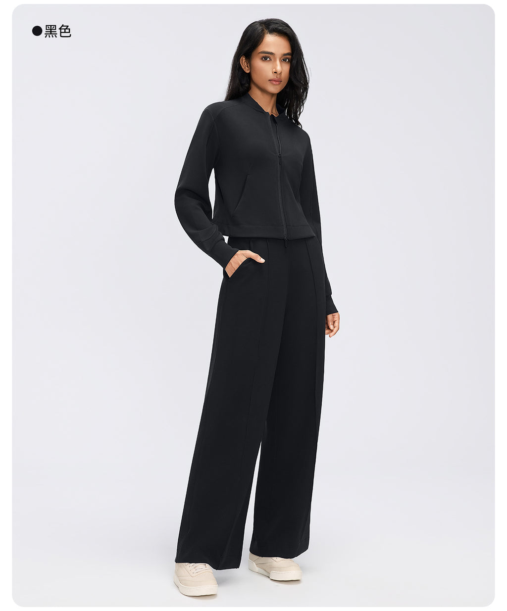 Women's Modal Air Layer Wide-Leg Pants | Soft Drape High-Waist Lounge & Yoga Trousers